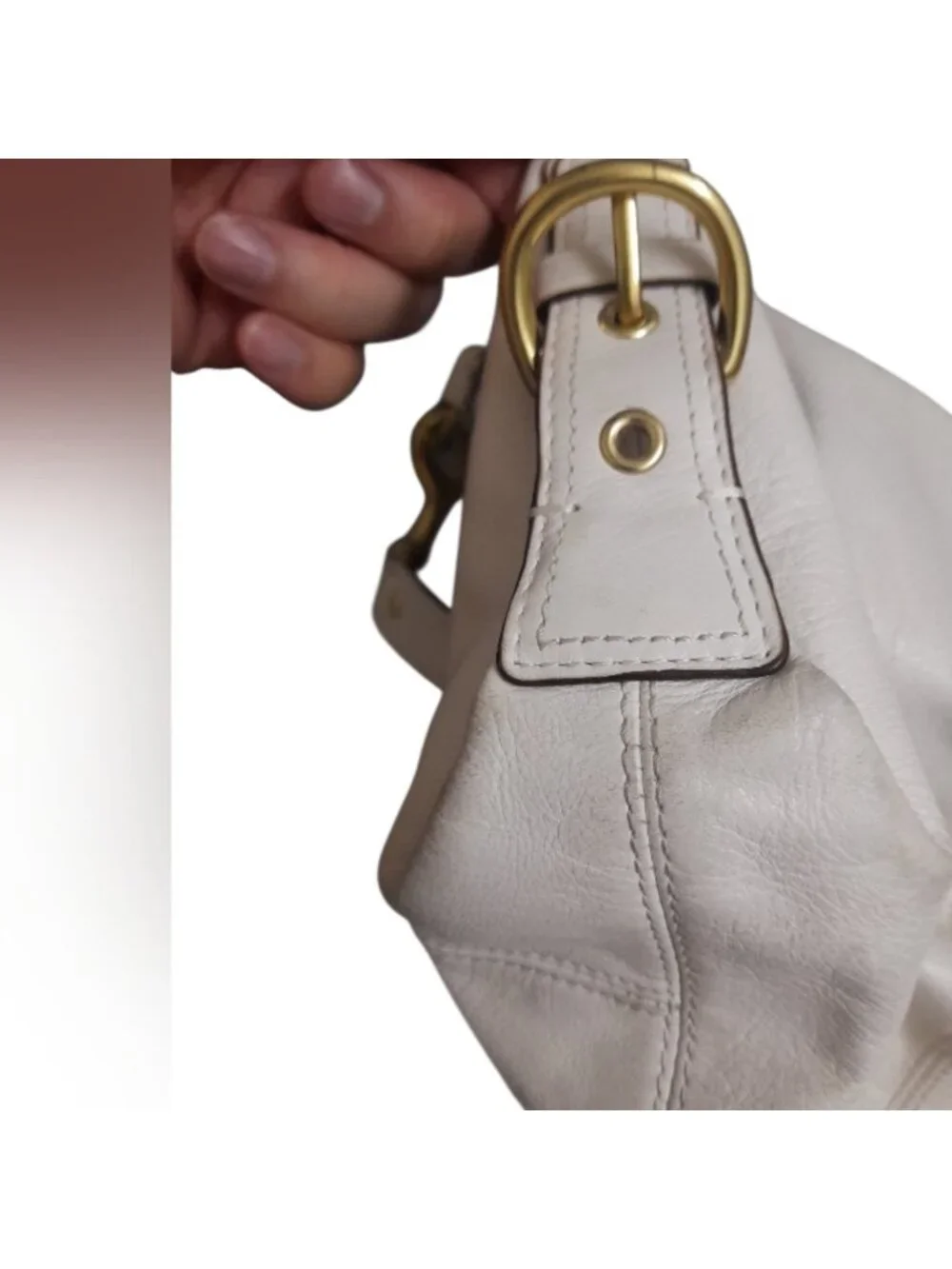 Coach Vintage Y2K Madison Leather Julienne Shoulder Tote Bag